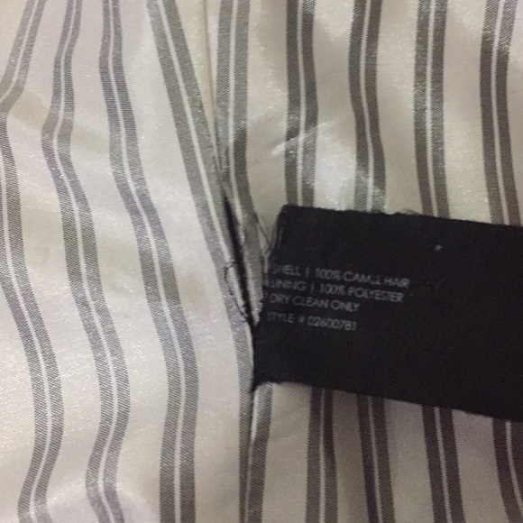 3/4 Men’s Club Monaco Wool Coat - Picture 7 of 7